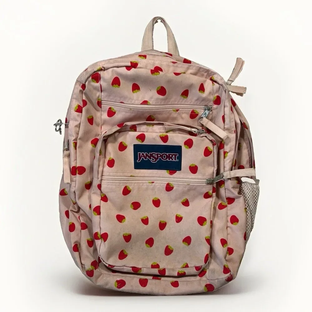 JanSport Big Student Strawberry Backpack JS0A47JK 17
